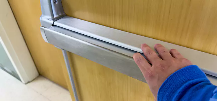 Installing a Push Bar on a Door Rancho Santa Margarita